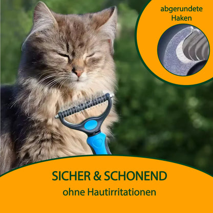 2-in-1 Enthaarungsbürste – Gegen Knoten, Haare & Verfilzungen