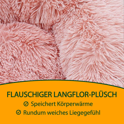 Kuscheliges Haustierbett mit Nestgefühl – Für besseren Schlaf & weniger Stress