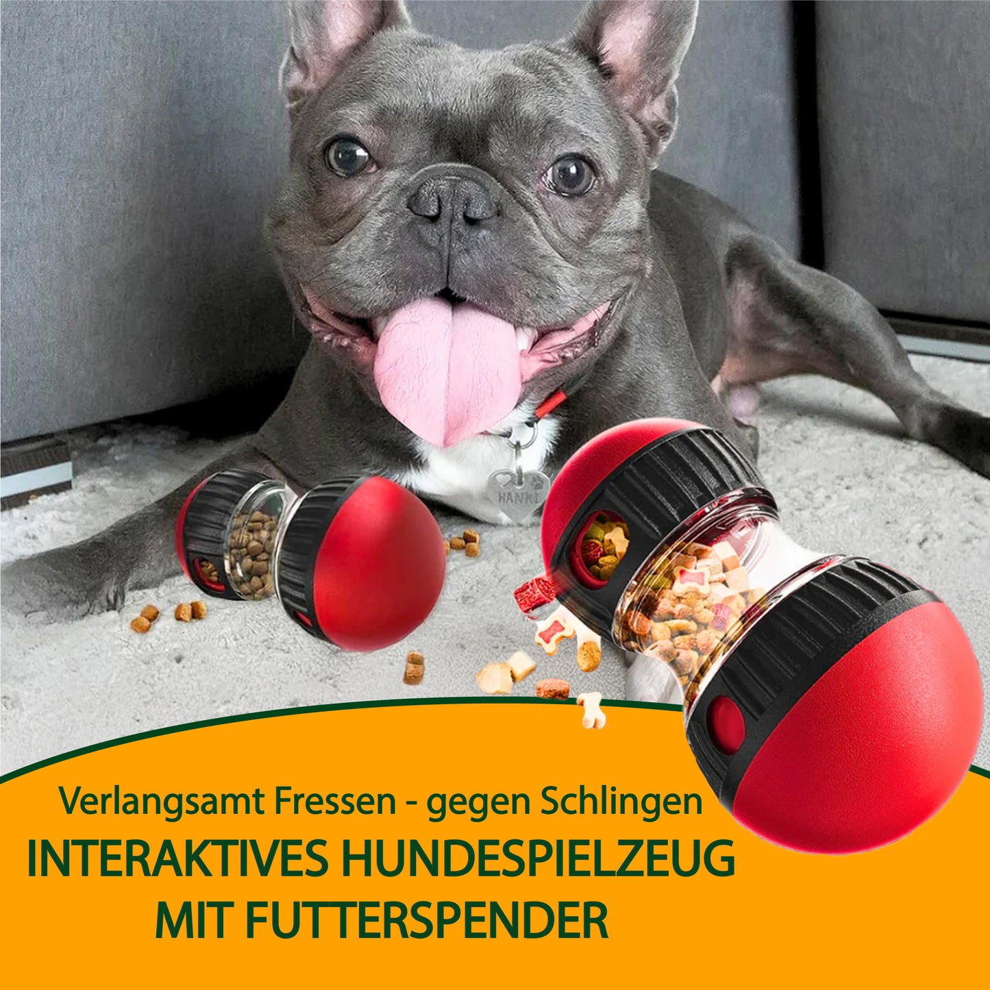 Interaktives Hundespielzeug mit Futterspender – Spiel, Spaß & gesunde Fütterung