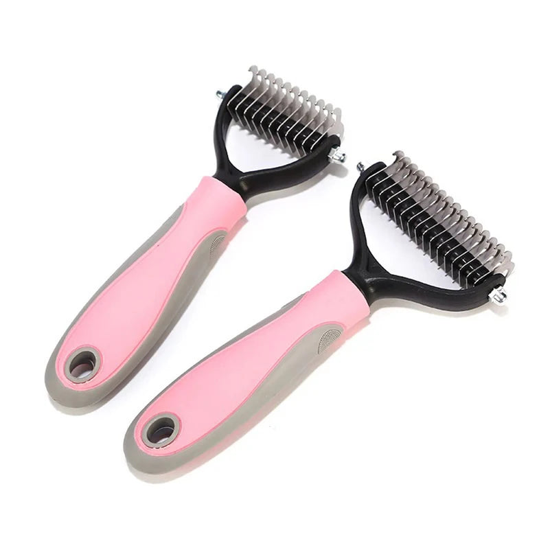 2-in-1 Enthaarungsbürste – Gegen Knoten, Haare & Verfilzungen