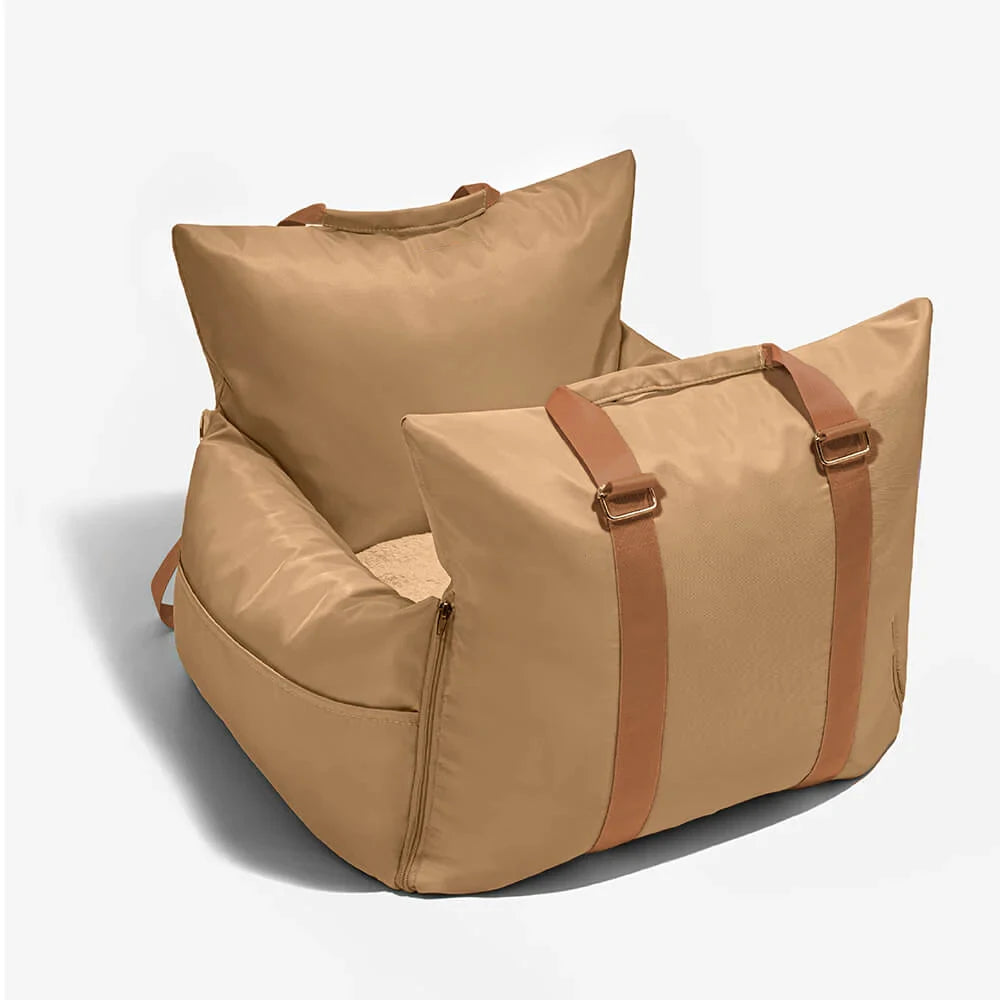 2-in-1 Tragetasche & Autositz – Sicher reisen, bequem ankommen