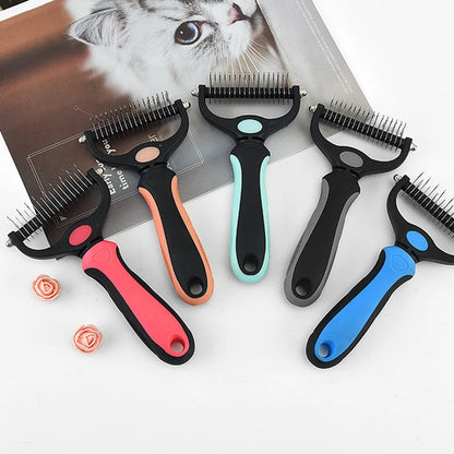 2-in-1 Enthaarungsbürste – Gegen Knoten, Haare & Verfilzungen