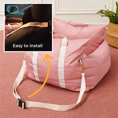 2-in-1 Tragetasche & Autositz – Sicher reisen, bequem ankommen