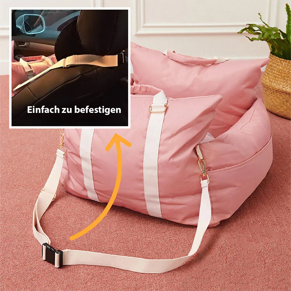 2-in-1 Tragetasche & Autositz – Sicher reisen, bequem ankommen