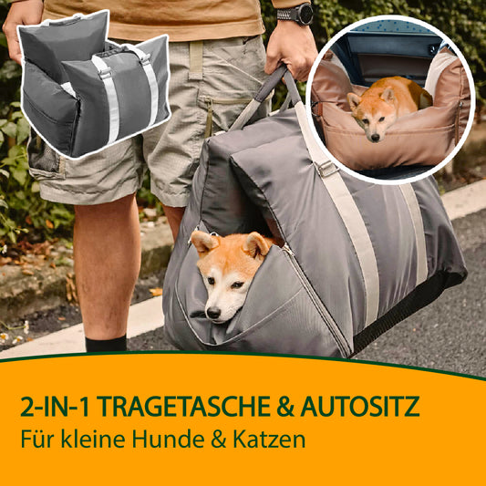 2-in-1 Tragetasche & Autositz – Sicher reisen, bequem ankommen